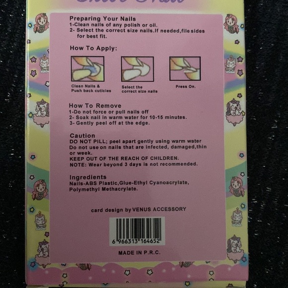 🌟5/$15 Girl’s🎁Bundle: Butterfly Necklace (Wht)Hello Kitty Nails&Heart Earrings - Picture 7 of 7